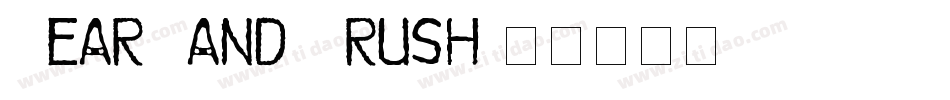 BearHand Brush字体转换